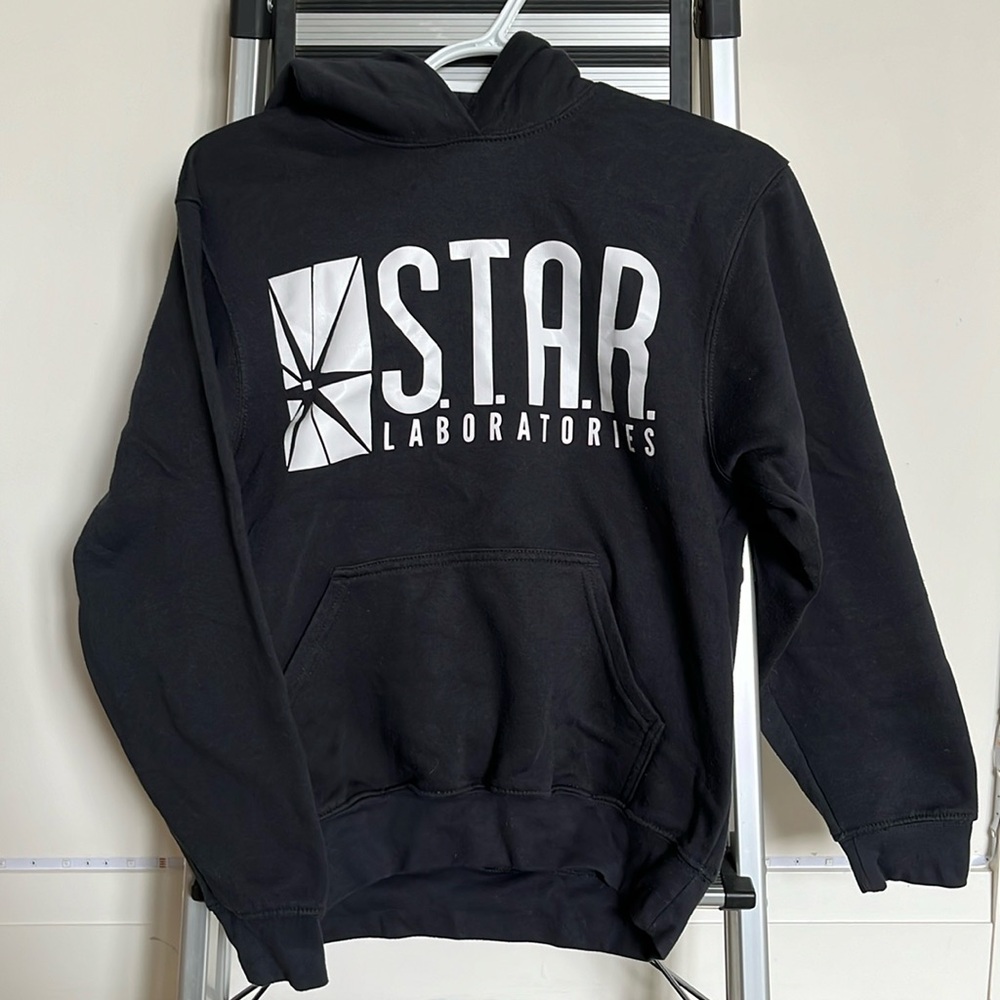 Custom made S.T.A.R Laboratories black hoodie